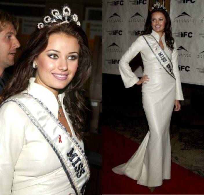 Oxana Fedorova se coronó por Rusia como la Miss Universo 2002, pero renunció a la corona tres meses después.