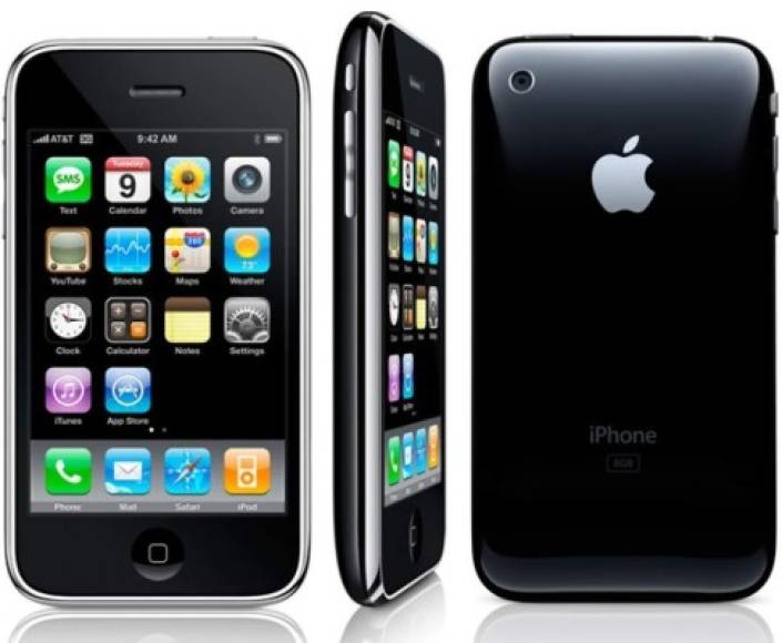 La segunda generación del iPhone llegó en julio de 2008 con el iPhone 3G. Su principal mejora con respecto al original fue que la capacidad de su batería se elevó hasta los 1,500 mAh.