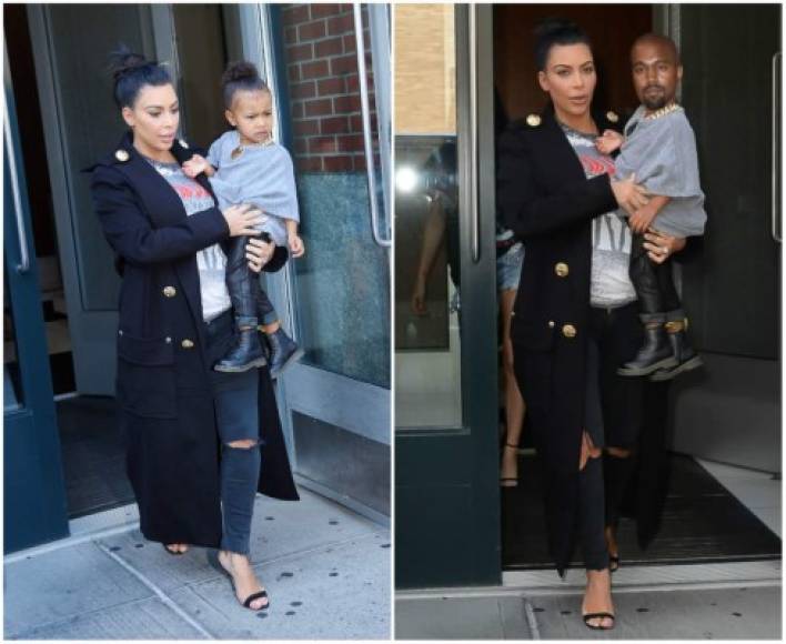 Las redes no pararon en hacer comparaciones entre North West con su padre.