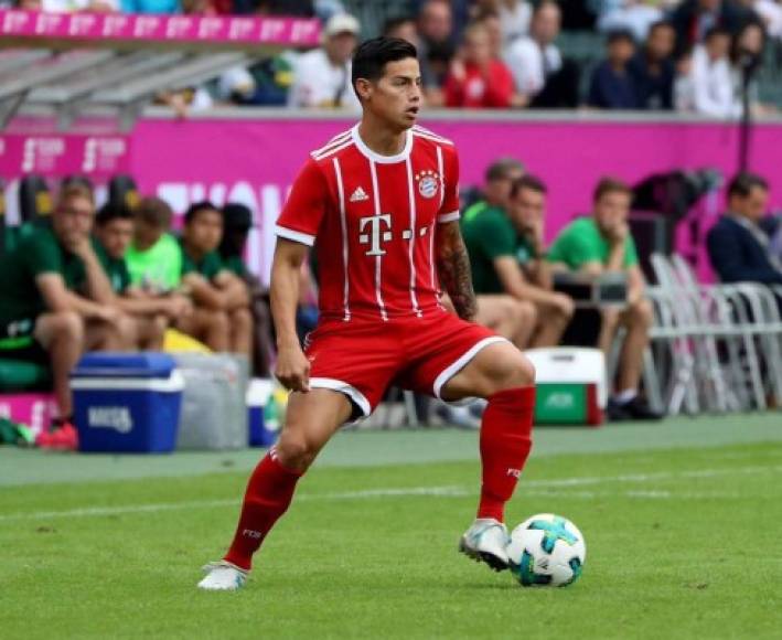 James: Luego de que no se ha podido consolidar en el Bayern Múnich, diversos medios señalan que el colombiano podría irse de Alemania y apunta a un posible futuro en Italia y hasta la MLS de Estados Unidos.