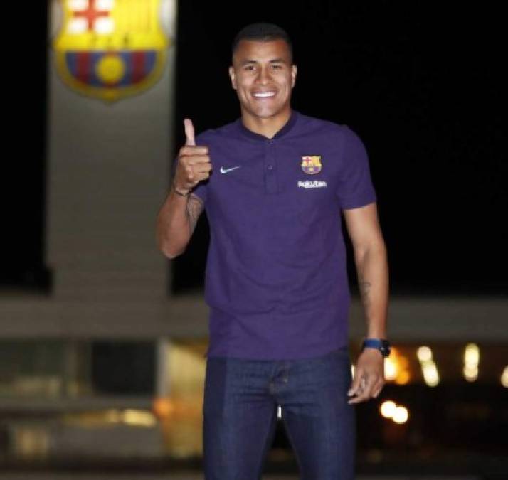 Jeison Murillo: El defensor colombiano terminó su contrato de seis meses con el Barça y los culés devolverán al jugador al Valencia después de pasar por el cuadro catalán sin pena ni gloria.