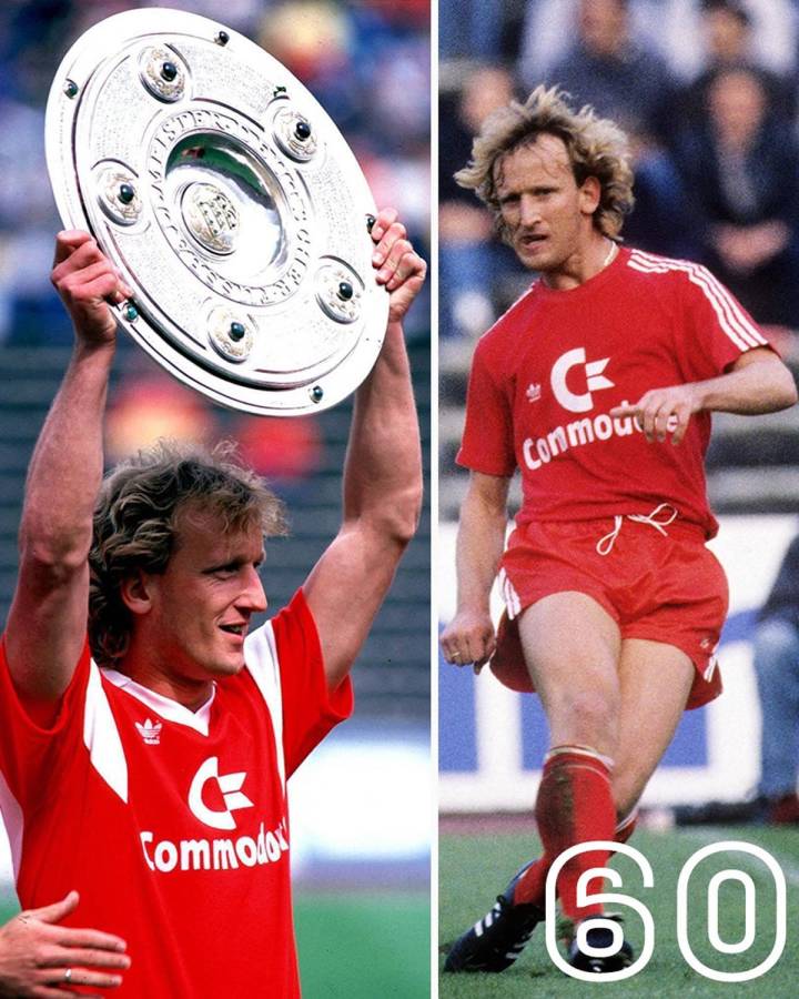 Andreas Brehme hizo historia en el Bayern Múnich.