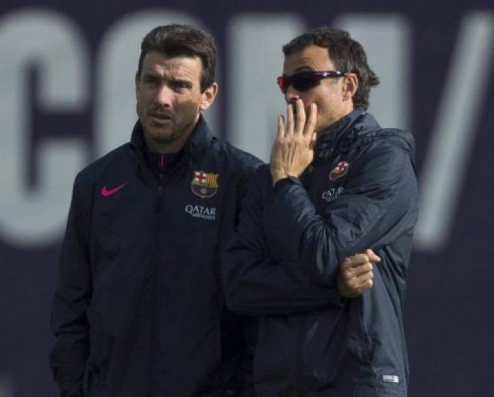 Juan Carlos Unzué es el elegido de Luis Enrique para que sea su reemplazo en el banquillo del FC Barcelona. Ha sido su asistente técnico durante tres temporadas.