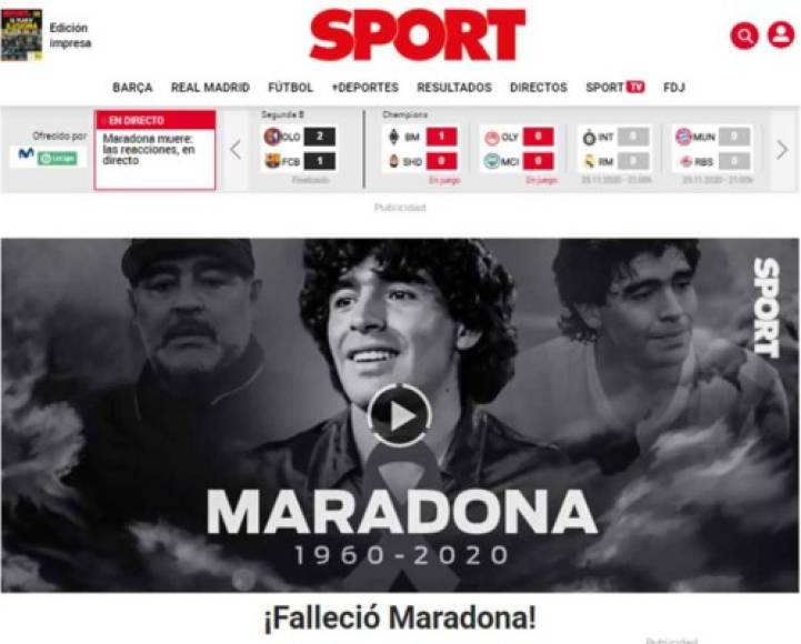 Diario Sport de España.