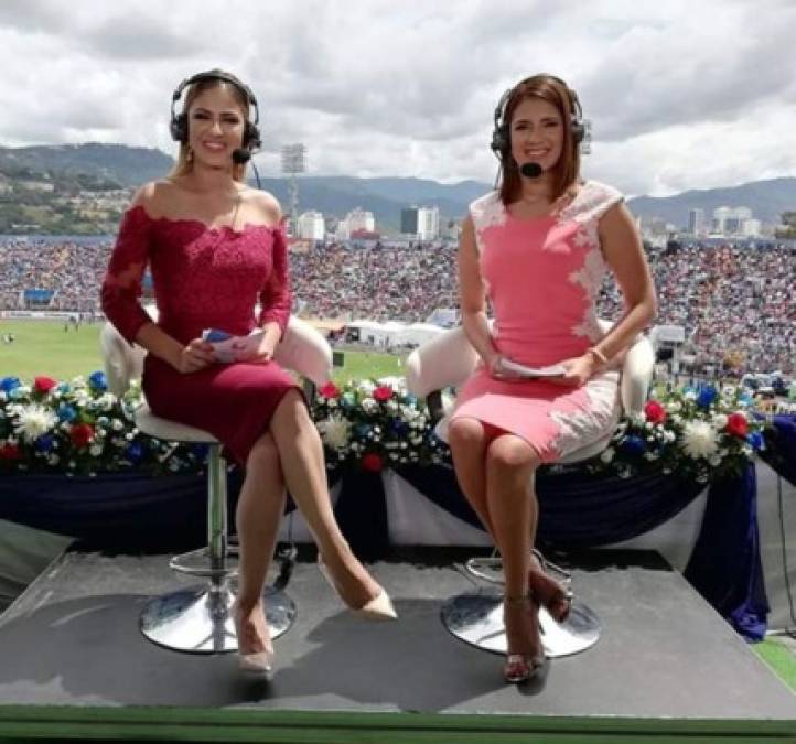 Kritza Pérez y Gabriela Castillo - Presentadoras de Televicentro.