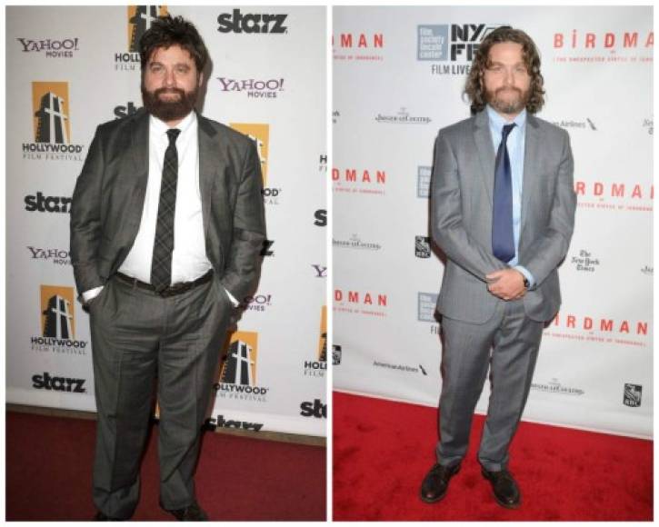 El actor de 'The Hangover', Zach Galifianakis, dejó de beber y comenzó un regimen alimenticio más sano.<br/>