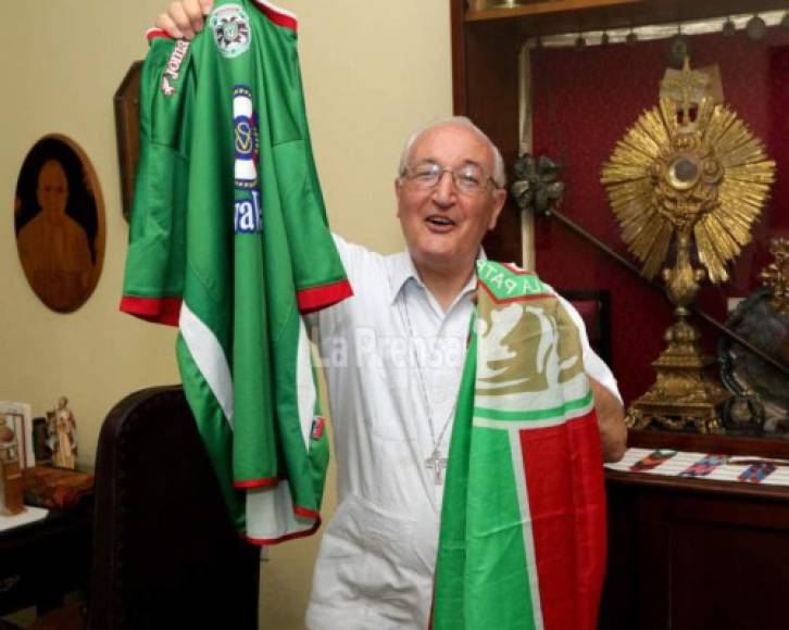 Monseñor Ángel Garachana: Es simpatizante del Marathón de San Pedro Sula.