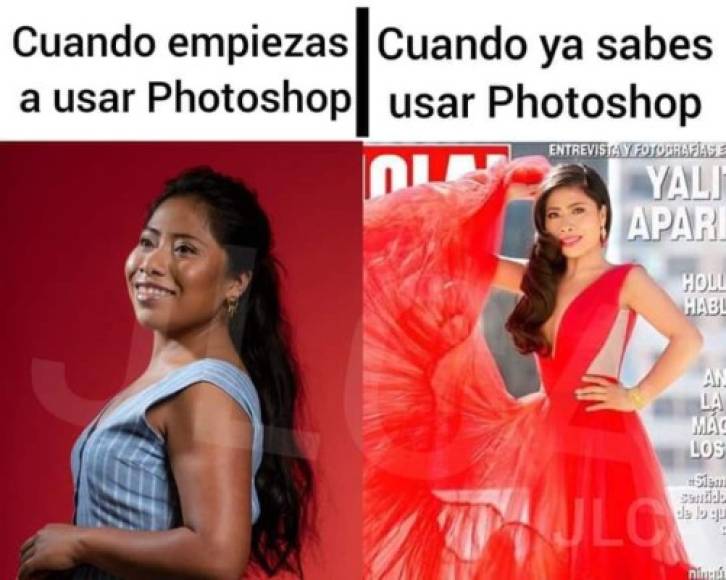 Usuarios de las redes sociales reaccionaron sorprendidos y molestos por el 'abuso' del Photoshop en la portada de la revista ¡Hola! México, que protagoniza la actriz Yalitza Aparicio.