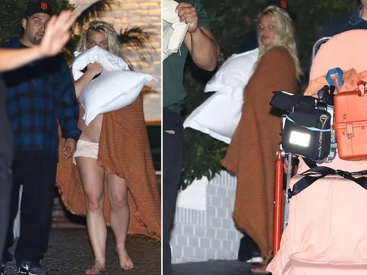 Estas son las fotografías filtradas de Britney Spears después de su altercado con su novio Paul R. Soliz.