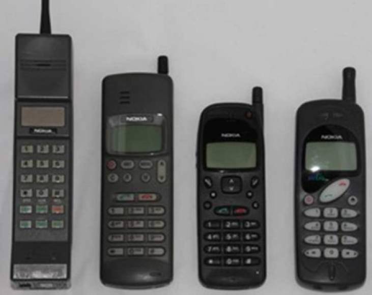 Testigos de la evolución de los celulares NOKIA.
