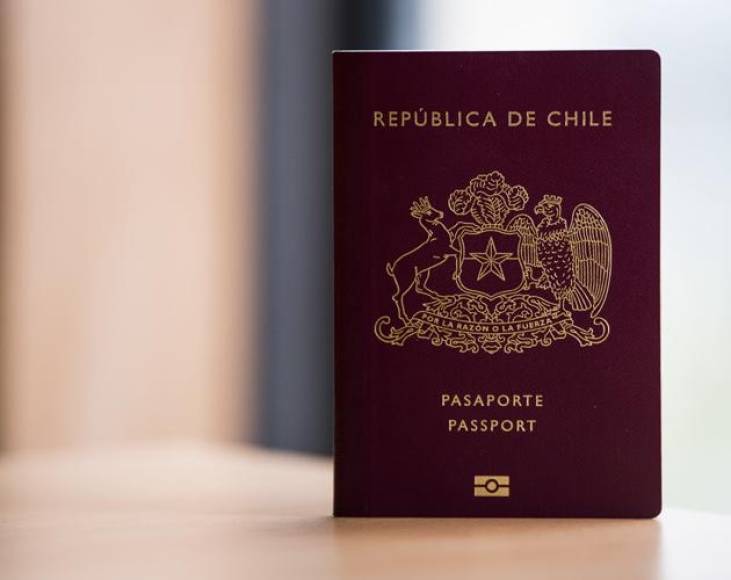 1. Pasaporte de Chile: 174 destinos