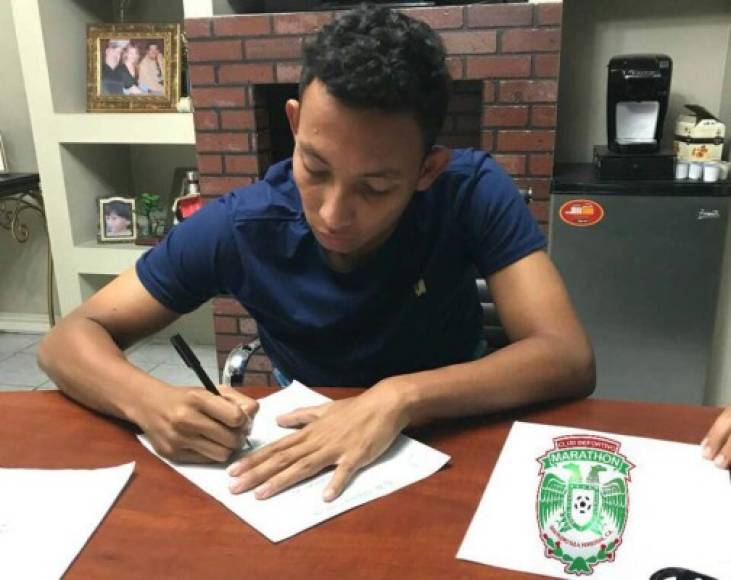 Allan Banegas: El talentoso mediocampista ha renovado contrato con el Marathón.