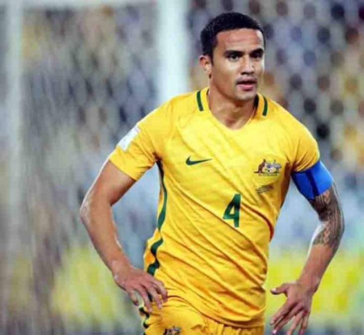 Tim Cahill: El delantero australiano, de 39 años, ha anunciado que se retira del fútbol internacional: ha anotado 50 goles en 107 partidos con los 'socceroos'.