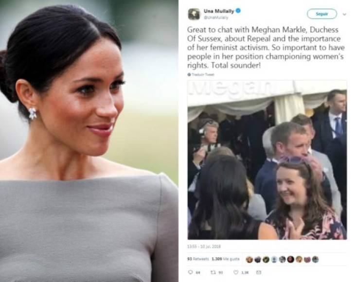 2. Su comentarios sobre política. <br/><br/>Es habitual que la realeza se mantenga al margen de los debates políticos y permanezca neutral. Sin embargo, Markle ha roto esta regla en más de una ocasión.<br/><br/>En febrero dio su opinión sobre Time's Up y el empoderamiento femenino durante una reunión de The Royal Foundation. 'Lo que es interesante es que escuché a mucha gente decir, cuando hablamos sobre el empoderamiento de las niñas y también a las mujeres, a menudo escuchamos a la gente decir: 'Estás ayudándolos a encontrar sus voces'', dijo. 'Estoy fundamentalmente en desacuerdo con eso. Las mujeres no necesitan encontrar su voz. Necesitan sentirse capacitadas para usarla, y las personas deben ser alentadas a escuchar'.<br/><br/>La ex actriz también dio su opinión sobre la reciente despenalización del aborto en Irlanda, llevando a algunos a usar frases como 'Duquesa de Sussex feliz de que maten a bebés', sin embargo, el comentario de Markle se dio en el marco de una charla personal con una diplomática, así que el mundo nunca sabra cuáles fueron sus palabras exactas.<br/>