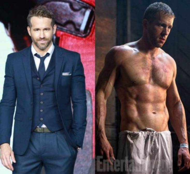 Ryan Reynolds<br/><br/>El reconocido actor, de 42 años, por su rol como Deadpool, es padre de Inez y James Reynolds, a quienes tuvo junto a la actriz Blake Lively.<br/><br/>Para lucir una buena figura, Reynolds disfruta de hacer deporte logrando su meta de correr el maratón de la Ciudad de Nueva York, aunque también goza de la comida sana hecha en casa, asegurando que la alimentación es lo más importante.<br/><br/>'La nutrición lo es todo, todo el mundo piensa que estar en forma significa 80% de ejercicio y 20% de dieta, pero de hecho es justamente lo contrario', compartió en una entrevista anterior.<br/>