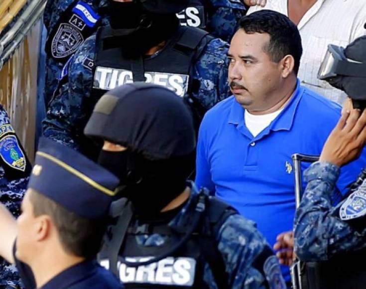 González fue detenido el pasado jueves en Sulaco, Yoro, junto a otros siete individuos, y remitidos a Tegucigalpa donde guardan prisión en la Penitenciaría Nacional.