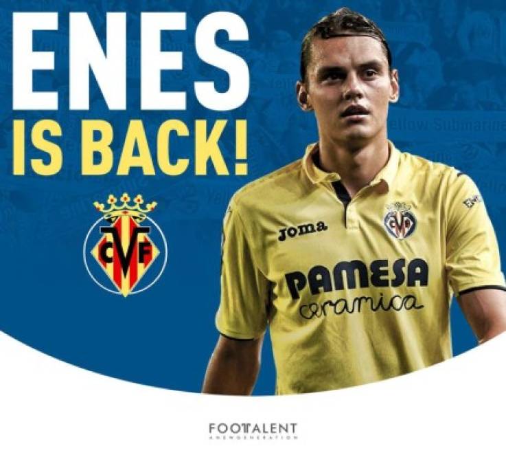 El Levante anuncia que Enes Ünal, delantero turco que llegaba hace dos meses cedido por el Villarreal, vuelve al club castellonense y pone así fin a su periodo de cesión.