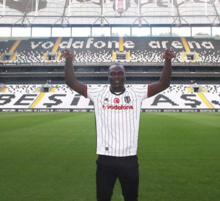 El delantero camerunés Vincent Aboubakar, nuevo fichaje del Besiktas.