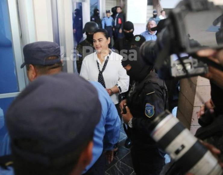 Rosa Elena Bonilla de Lobo fue recluida el miércoles en la Penitenciaría Nacional Femenina de Adaptación Social (Pnfas).