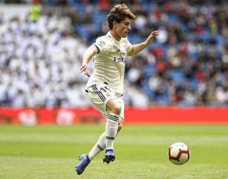 Álvaro Odriozola: El lateral derecho es otro de los jugadores que goza de la confianza de Zidane.