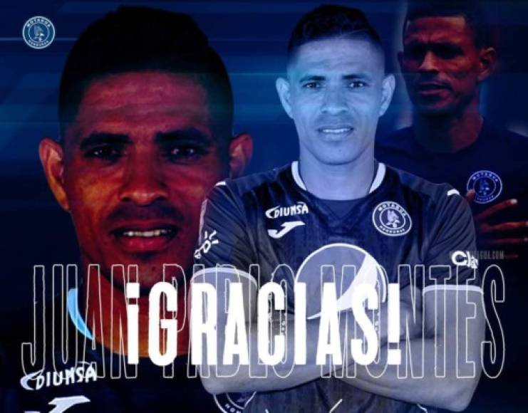 Juan Pablo Montes: Tras ocho años de éxito en el Motagua, el defensor hondureño fue dado de baja en el cuadro azul de cara a la próxima campaña. La decisión ha sorprendido a muchos seguidores del conjunto azul.