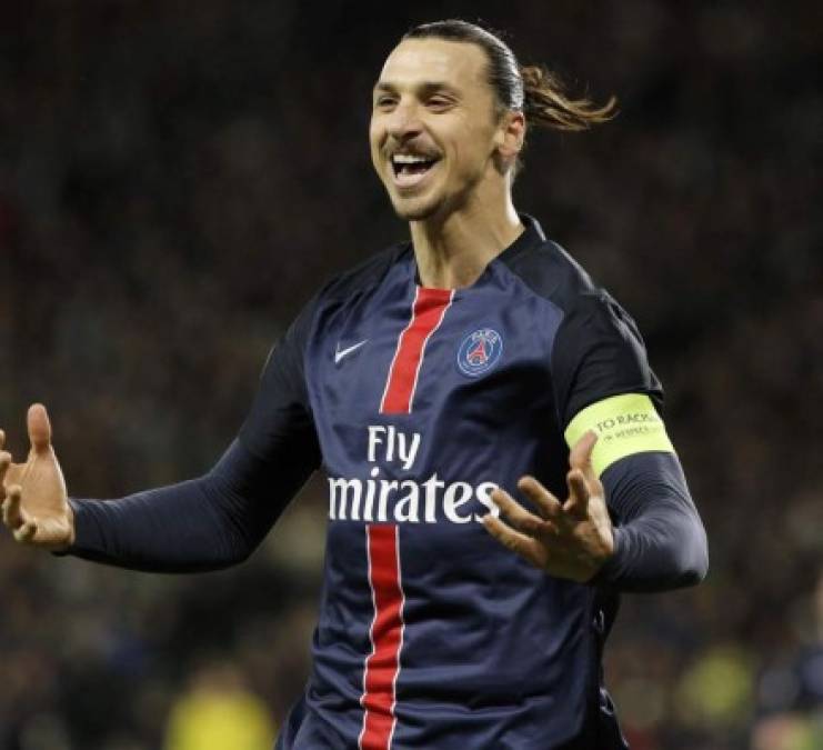 El sueco Zlatan Ibrahimovic, del París Saint Germain, suma 21 goles en 20 partidos.
