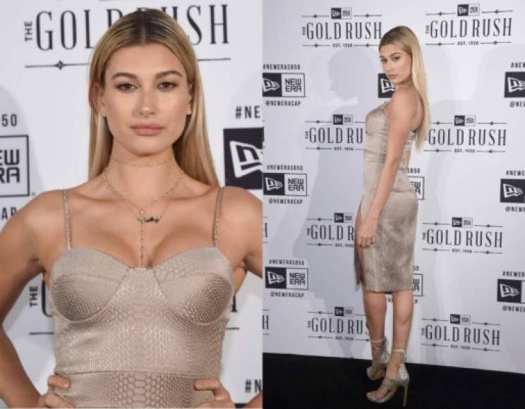 La actriz Hailey Baldwin.