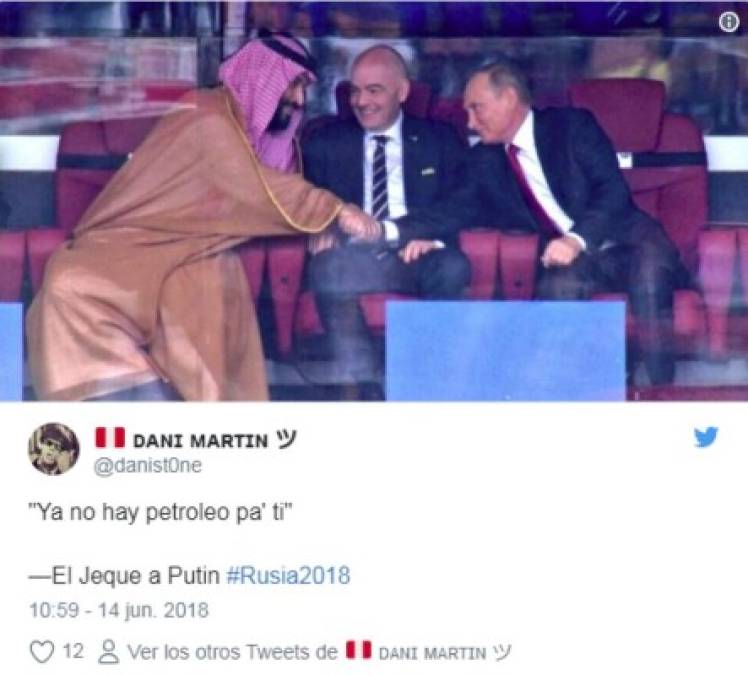 Otros tuiteros piensan que habrá consecuencias políticas tras la derrota de Arabia Saudí.