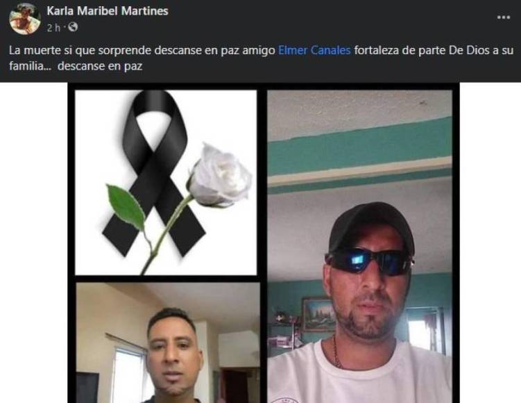 Miles de mensajes se han podido ver en las redes sociales lamentando el fallecimiento del destacado exportero hondureño Elmer Canales.