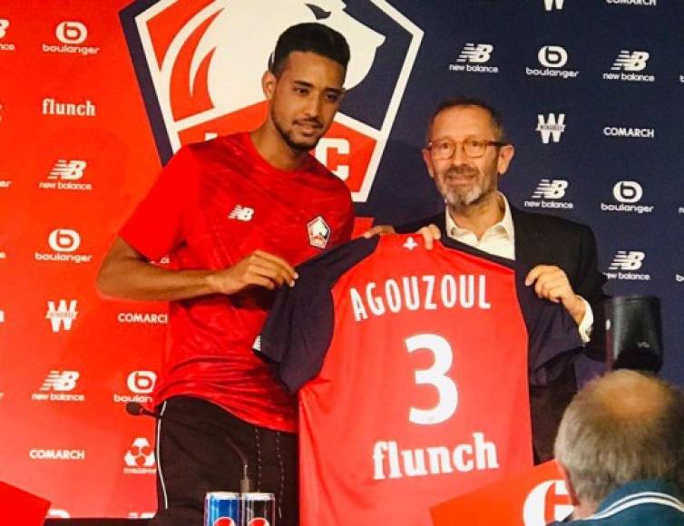 El Lille de Francia ha fichado al central marroquí Saad Agouzoul por 600.000 €. Firma hasta junio de 2024.