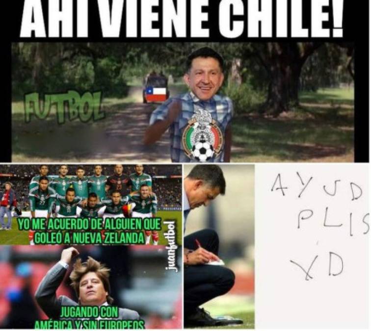 La Selección de México ganó 2-1 a Nueva Zelanda pero su pobre accionar no ha quedado atrás y los memes no pueden faltar por el bajo nivel de los mexicanos en un partido en donde tuvieron que remontar.