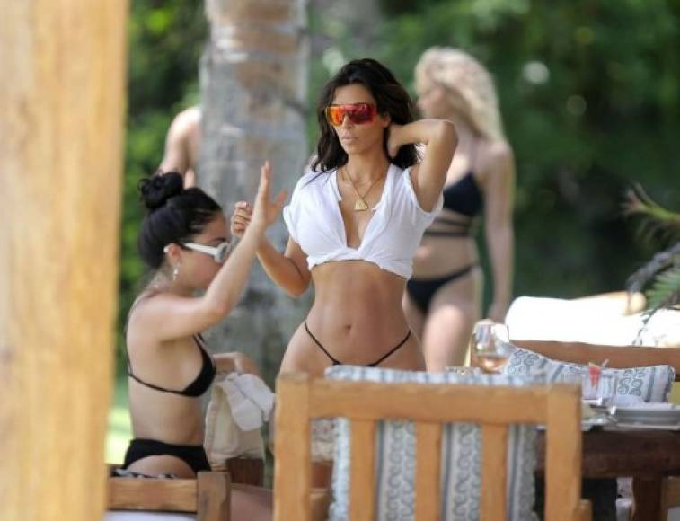 Kim Kardashian posee una envidiable figura.