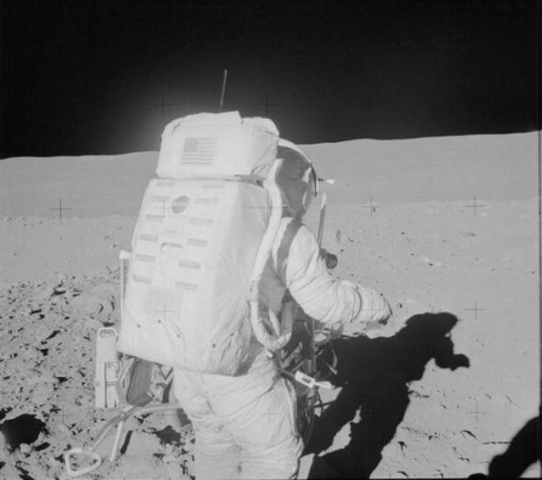 El lanzamiento de la misión se realizó el 16 de julio de 1969 y los astronautas llegaron el 20 de julio a La Luna.