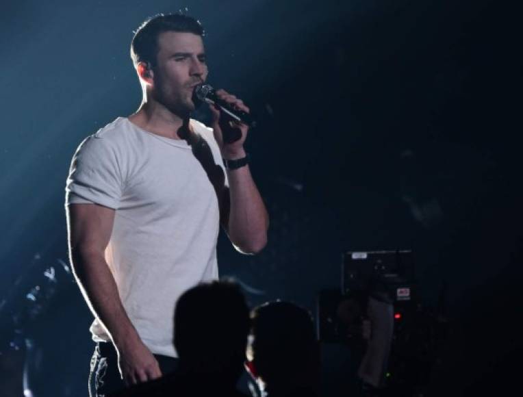 El cantante Sam Hunt.