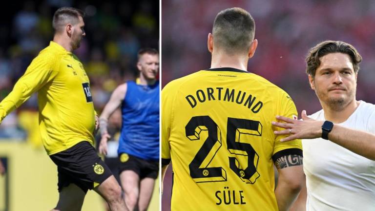 Cada vez falta menos para la final de la Champions League, y un futbolista del Borussia Dortmund está causando furor en las redes sociales por su peso.
