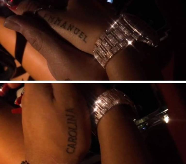 A escasos dos meses de formalizar su noviazgo Karol G y Anuel AA llegaron a tatuarse los nombres de cada uno en sus manos.<br/><br/>Ella se plasmó 'Emmanuel', nombre real del artista, en su mano. Mientras él se marcó con 'Carolina', el nombre de la colombiana.