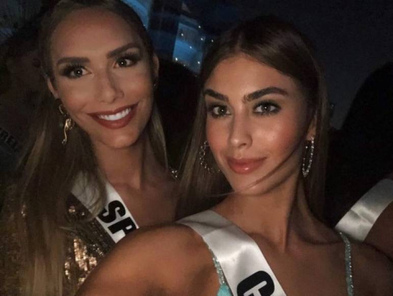 Después de criticar la participación de Miss España Ángela Poce en el concurso, Valeria Morales compartió una foto con la andaluceña en sus redes sociales. ¿Sería sincera?<br/>