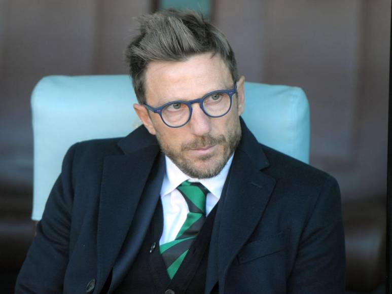 Eusebio Di Francesco - El entrenador italiano se quedó sin trabajo desde septiembre de 2021. Su último equipo fue el Hellas Verona.