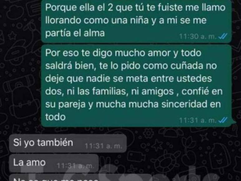 Cynthia Cortés, hermana de Daniela, le aconsejó al jugador que dejará de agredir a su familiar.