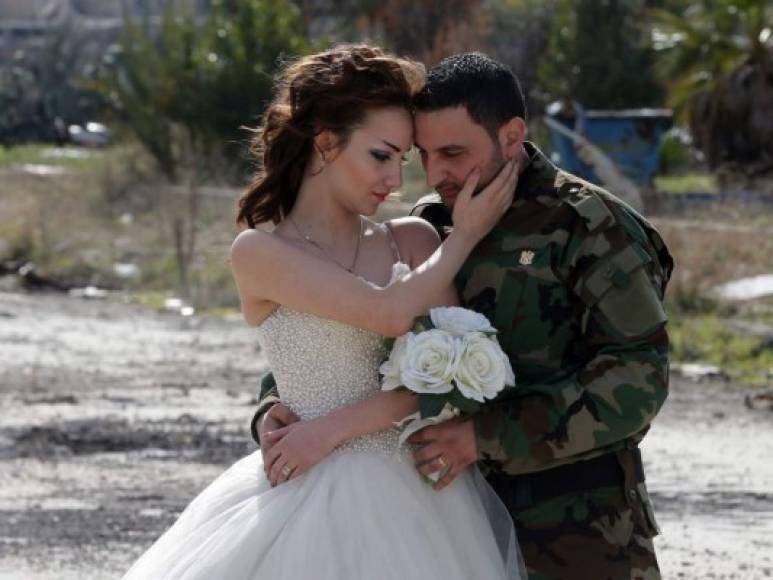 Las imágenes de esta pareja le han dado la vuelta al mundo.