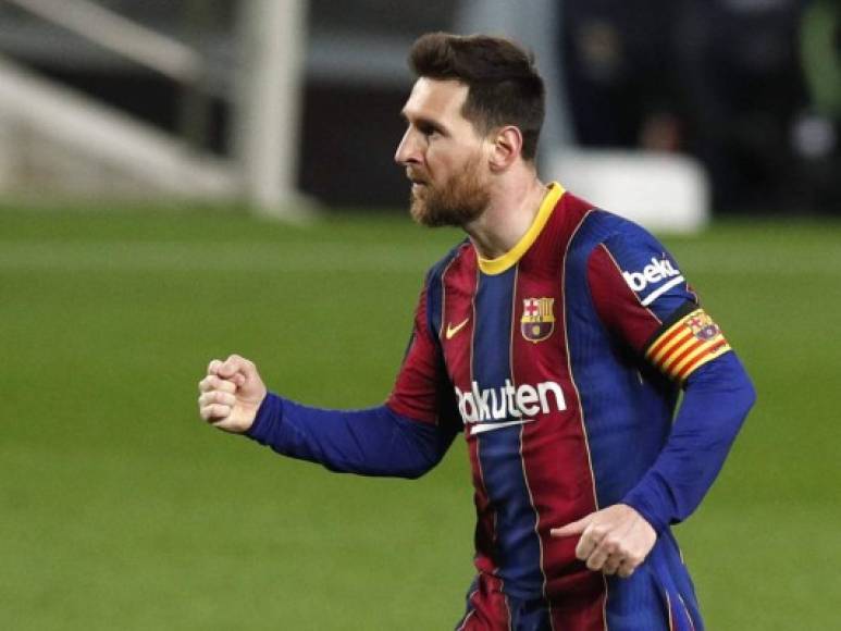 3. Lionel Messi (Barcelona) - El astro argentino comanda al Barcelona una temporada más en la Liga Española, donde lleva 25 goles como líder de la tabla de goleadores. Además, alcanzó a Cristiano Ronaldo en la lucha por la Bota de Oro.