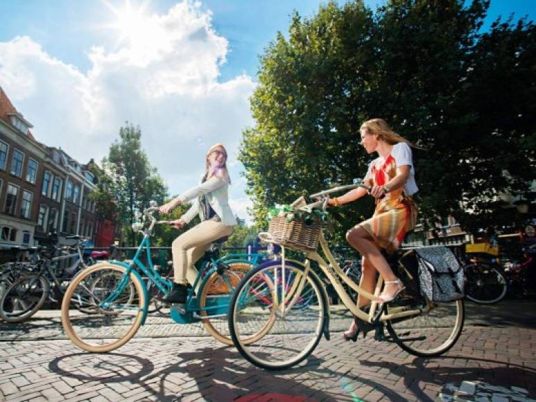 7. Los Países Bajos, se ubican en el séptimo lugar del Informe Mundial de la Felicidad.