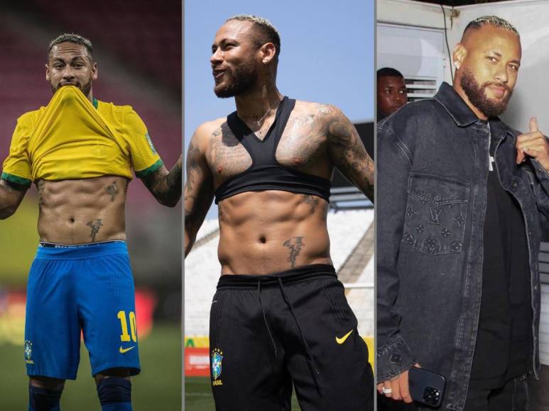 Estar fuera de los terrenos de juego tras varios meses ha perjudicado el estado físico de Neymar. Sin embargo, lo que más llamó la atención fue el aspecto de Ney, a quien se lo visualiza con varios kilos de más desde sus últimas apariciones públicas.