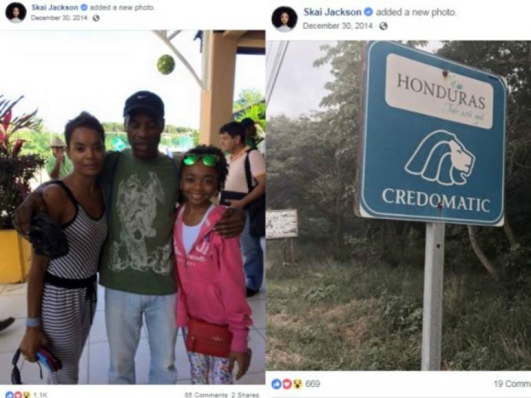 El internauta @Ariann1017 aseguró que la familia de Skai es de Punta Gorda, Roatán, Honduras.