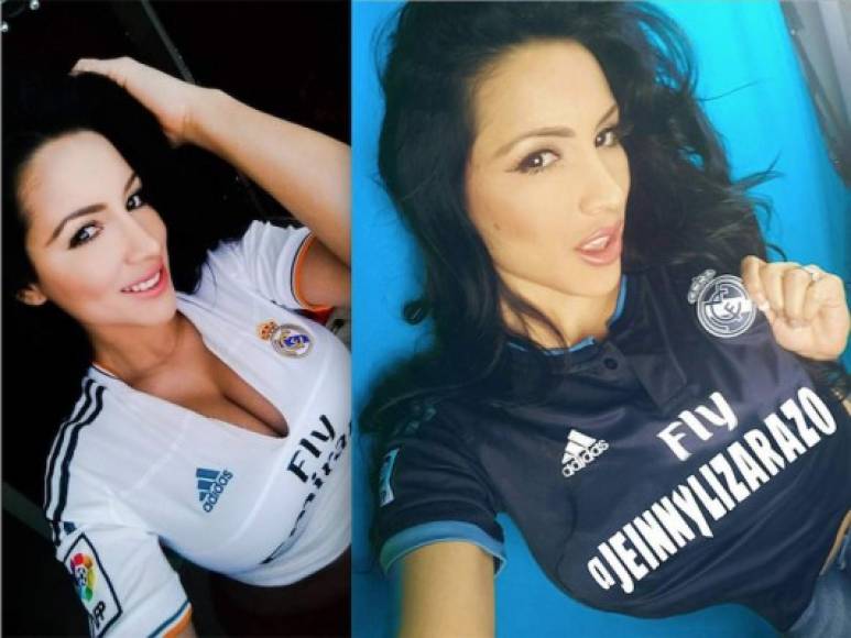 La chica es una venezolana que se emociona al hablar del Real Madrid ya que es el equipo de sus amores.