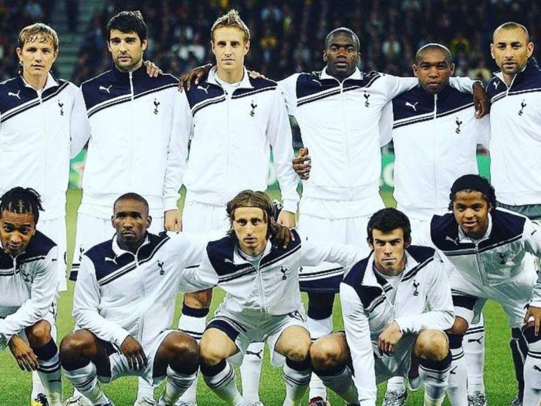 Parte del equipo que conformaba el Tottenham en el tiempo de Wilson Palacios, con Gareth Bale, Modric y Defoe en plantilla, además del mexicano Giovani dos Santos.