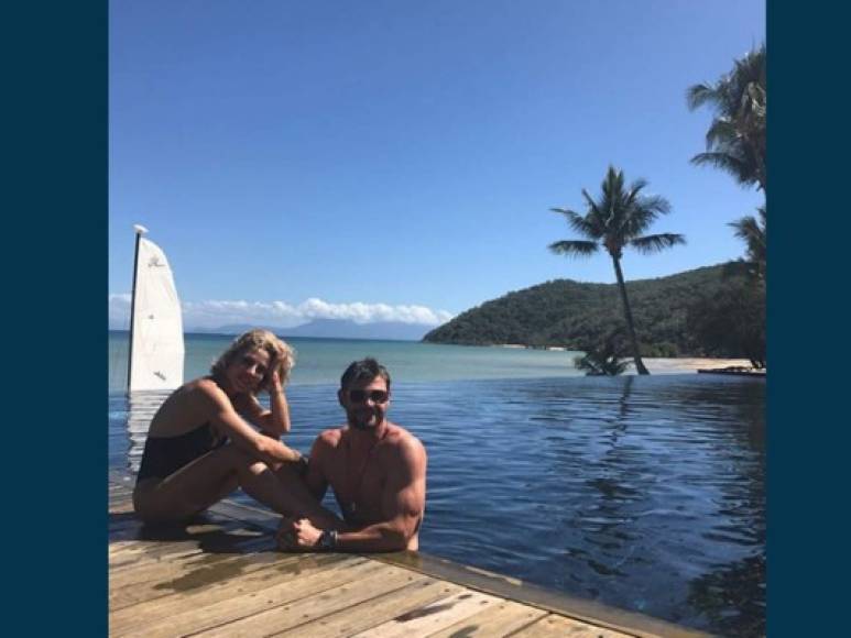 Elsa Pataky y Chris Hemsworth.