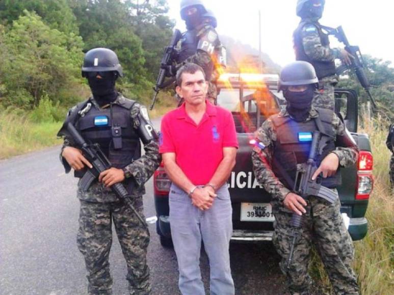Carlos Roberto Fuentes Guerra, cuñado de Ramón Bertetty, fue capturado en Santa Rita, Copán.