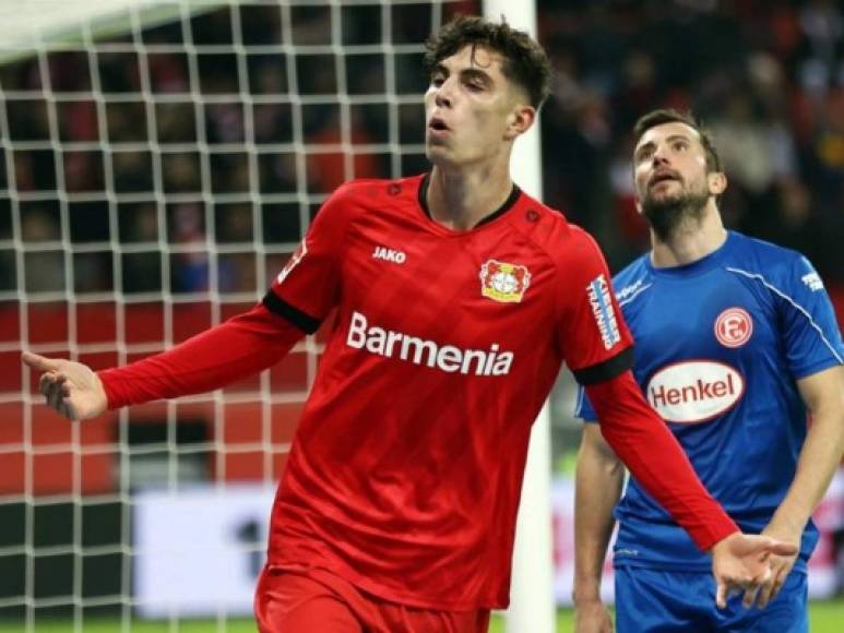 El delantero alemán del Bayer Leverkusen, Kai Havertz, es uno de los grandes objetivos para el Chelsea en este mercado de fichajes. El conjunto de Frank Lampard ha subido su oferta hasta los 90 millones de euros, cifra que Manchester United y Real Madrid piensan en igualar para mantener opciones de hacerse con su fichaje.