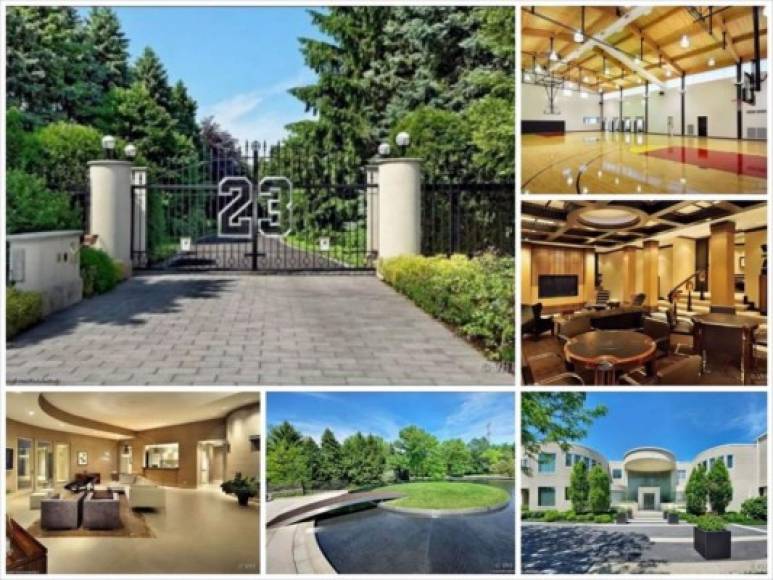 Esto es lo que se esconde tras la famosísima puerta con el número ’23’ de Michael Jordan. El ex basquetbolista tiene una casa en Highland Park, Illinois, cerca de Chicago con un costo de 16 millones de dólares.